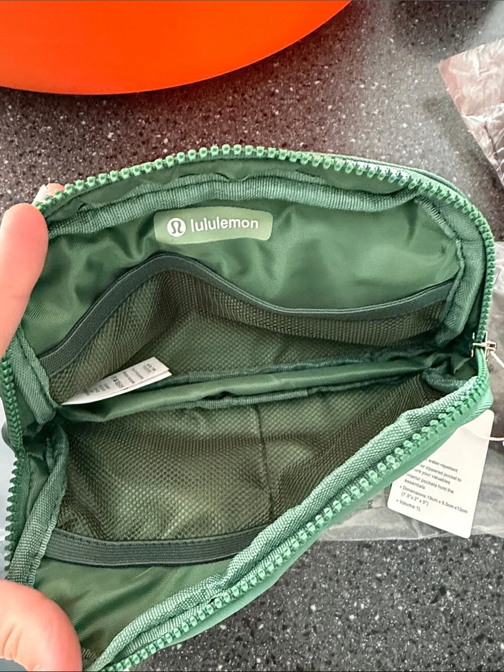 lululemon athletica zip simple design